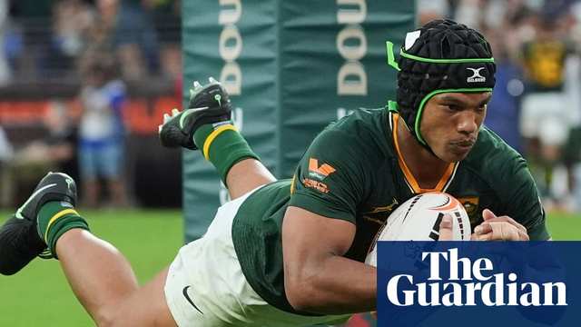 Flying Kurt-Lee Arendse helps South Africa clinch New Zealand series