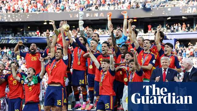 Donald Trump has to let it linger as he hangs on for Spain’s World Cup celebrations