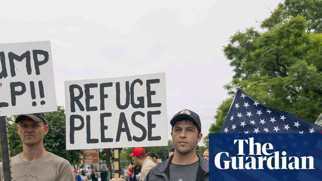 ‘I believed the hype’: the white South Africans denied refugee status in the US
