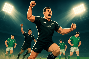 All Blacks Dominate Ireland at Eden Park