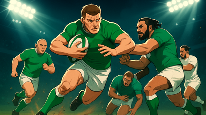 Farrell's Ireland Struggles Against Rugby Giants