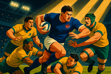France Dismantles Australia in Dominant Victory