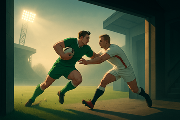 England Rugby Legend Supports USA Six Nations Match