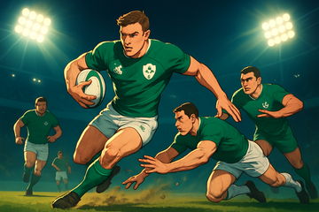 Tommy O'Brien's Rugby Setback and Career Peak